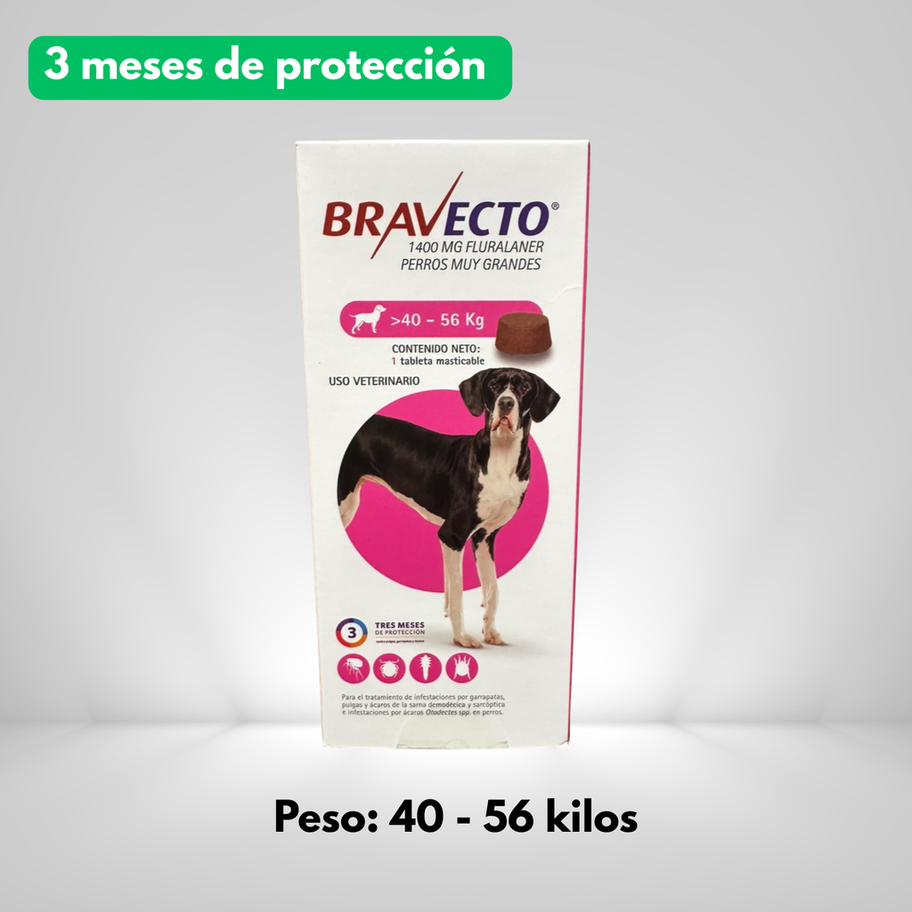 Bravecto® Tableta Masticable para Perros – Protección por 3 Meses