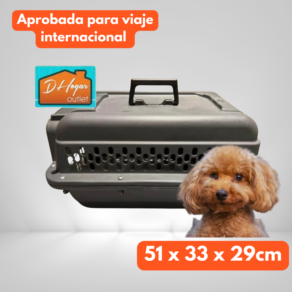 Transportadora Petmate – 51 x 33 x 29 cm