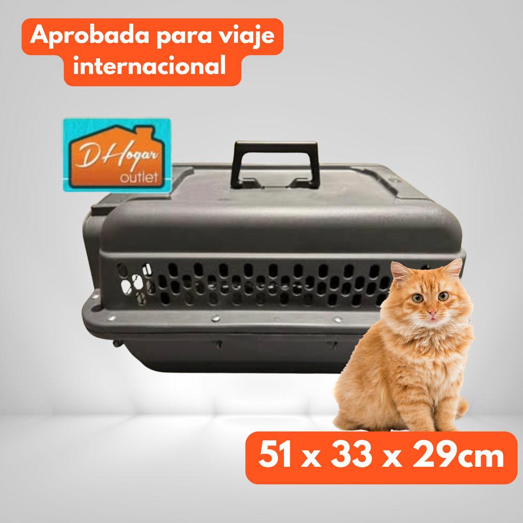 Transportadora Petmate – 51 x 33 x 29 cm